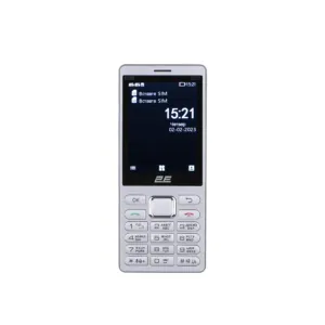 2E Мобільний телефон E280 2022 Dual SIM Silver
