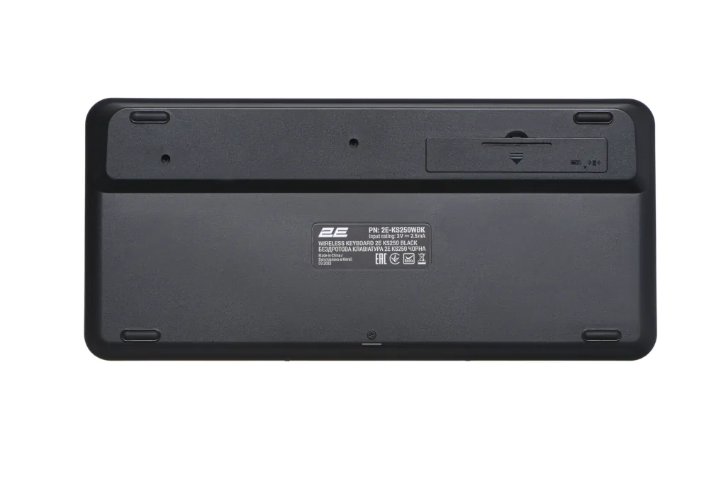 Keyboard 2E KS250 WL BT Black