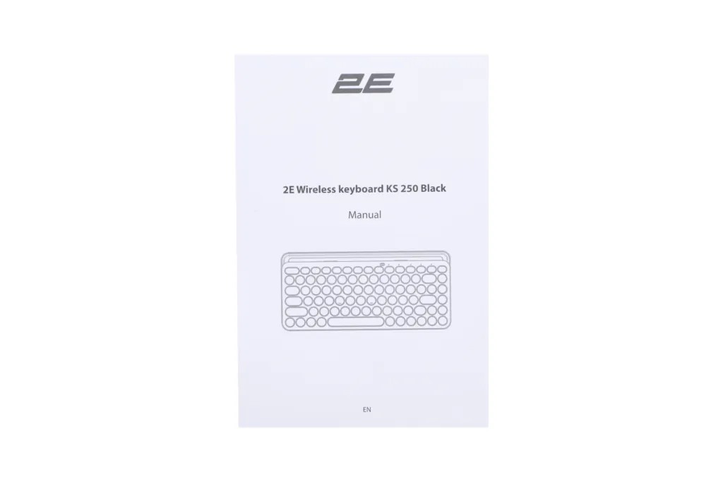 Keyboard 2E KS250 WL BT Black