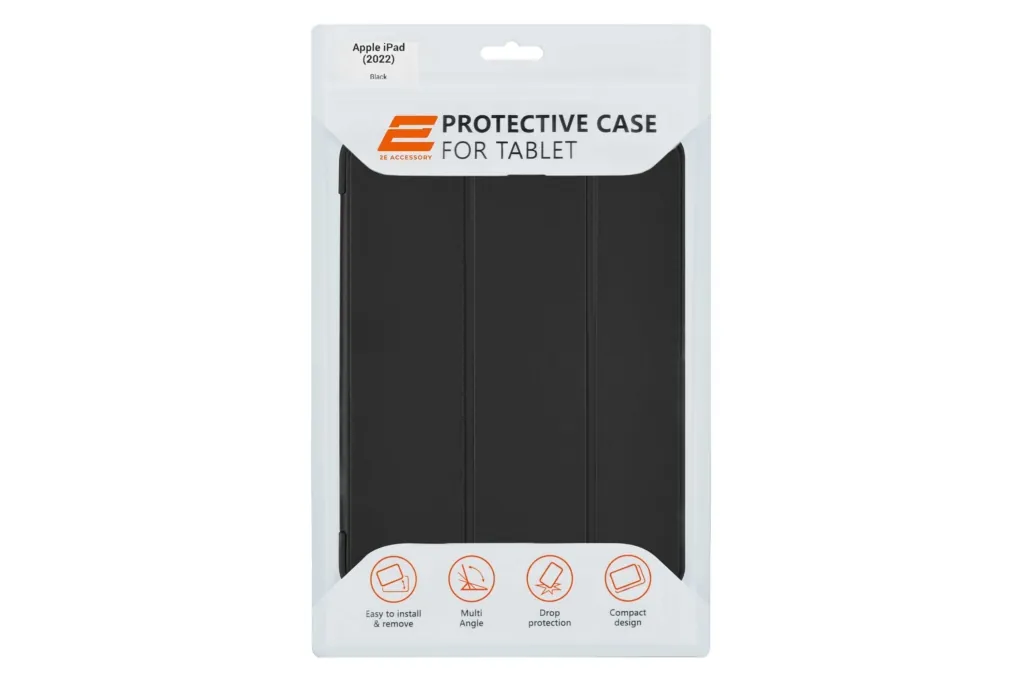 Чехол 2Е Basic для Apple iPad (2022), Flex, Black