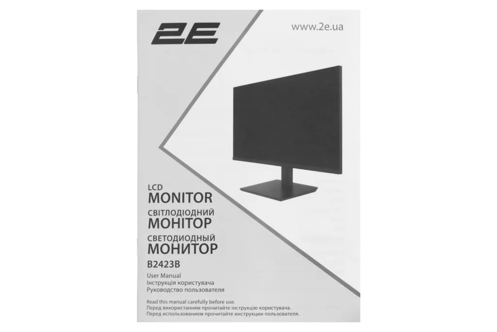 Монитор 2E B2423B Black