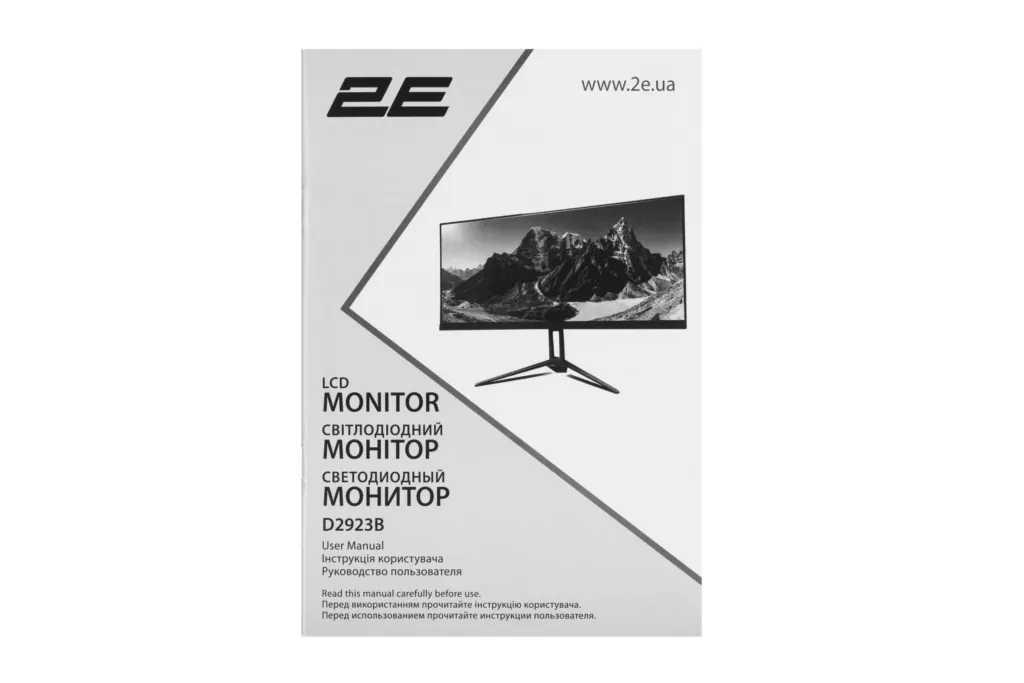 2E Монітор LCD 28.7″ D2923B 2xHDMI, DP, Audio, IPS, 75Hz