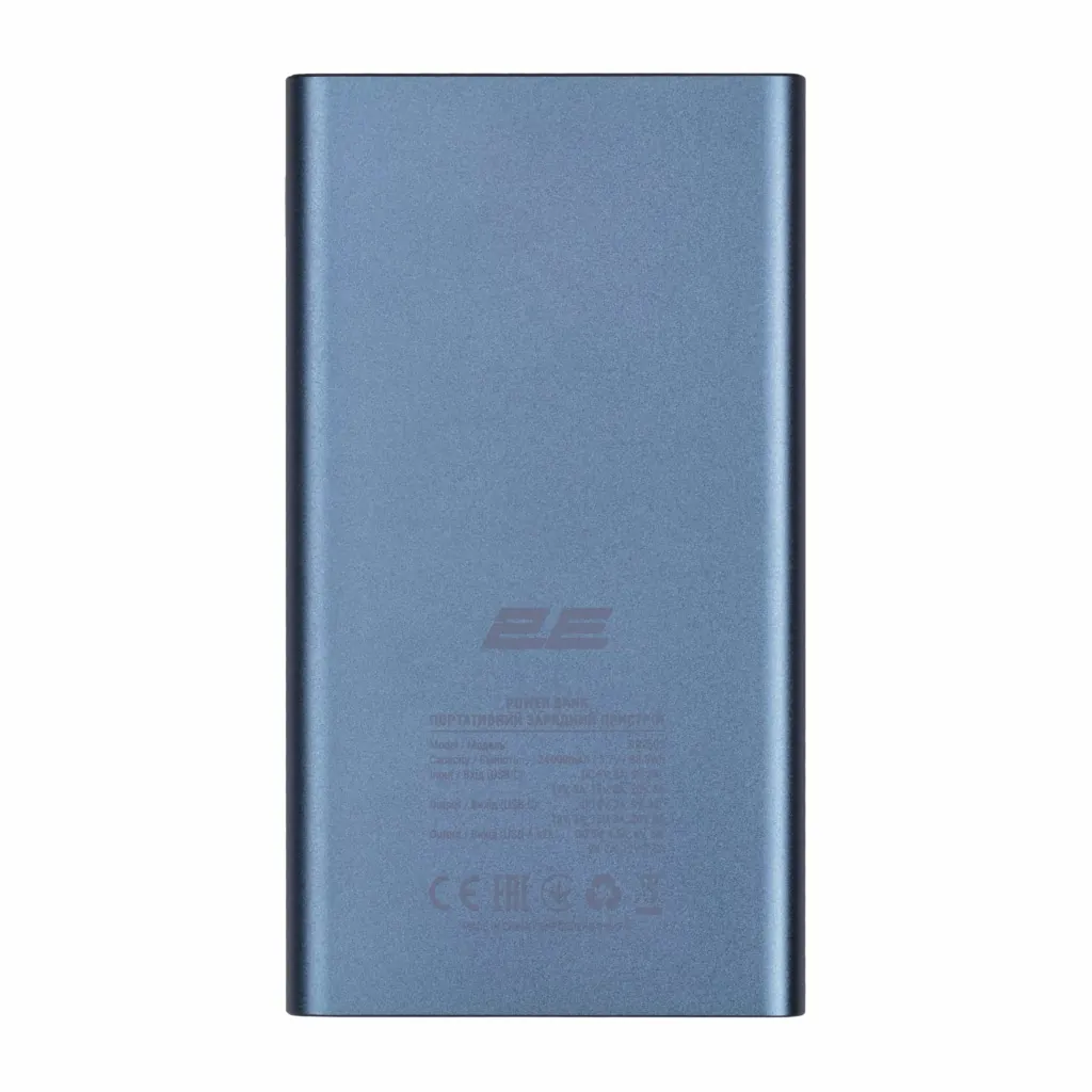 2E Акумулятор портативний літій-іонний Power bank 24000мА·год 100Вт PD, QC, чорний