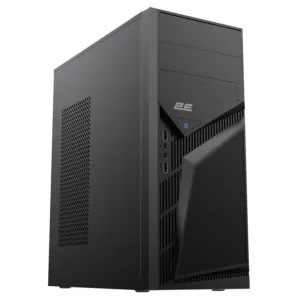 2E Корпус TeamX TMX07 з БЖ 2E ATX400W 2xUSB2.0 1×80мм VGA 310мм, ATX чорний