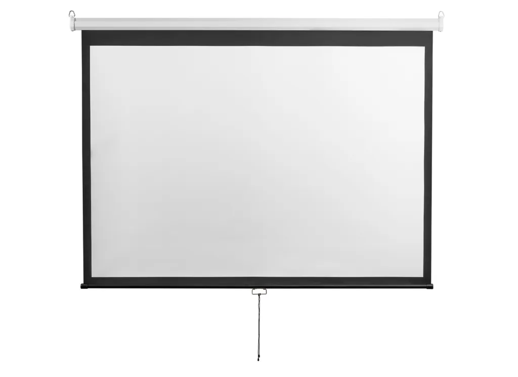 Wall mounted screen 2E 4:3, 120″, 2.4×1.8 m, MW
