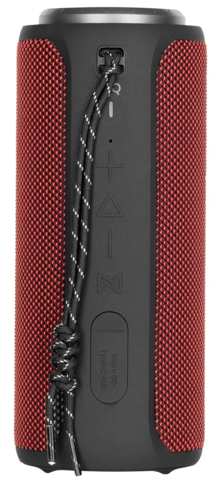Акустическая система 2E SoundXTube TWS, MP3, Wireless, Waterproof Red