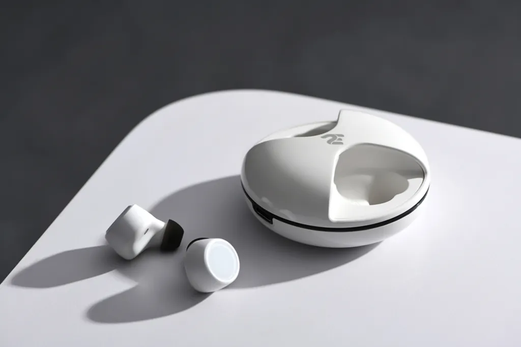 Headphones 2E RainDrops Light True Wireless Waterproof Mic White