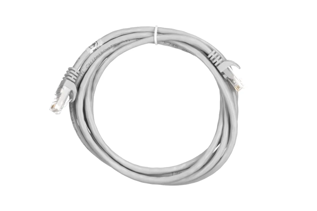 Патч-корд 2E САТ 5e, UTP, 2.50м, 26AWG, RJ45, 7/0.16, CCA, PVC, сірий
