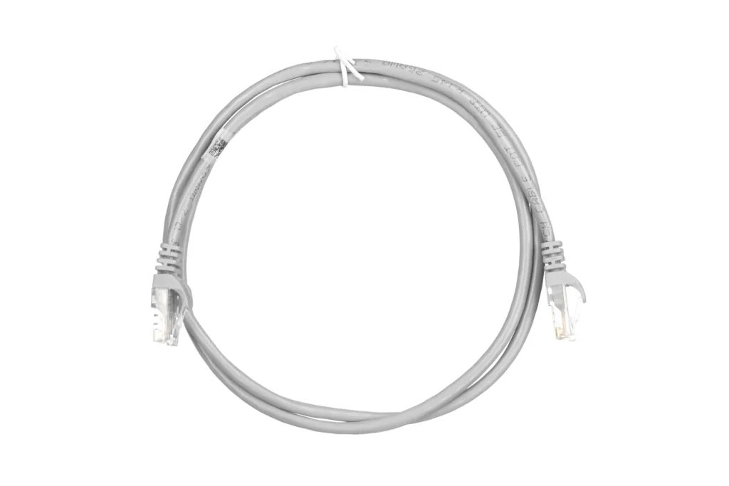 Патч-корд 2E САТ 5e, UTP, 1.20м, 26AWG, RJ45, 7/0.16, Cu, PVC, сірий
