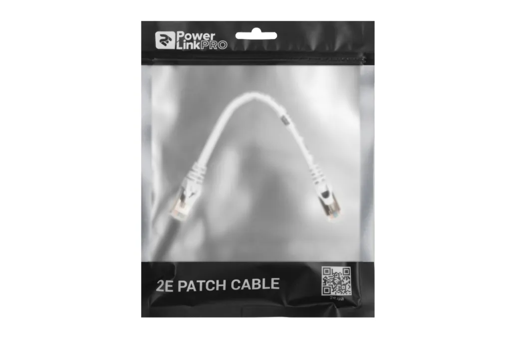 Патч-корд 2E САТ 6, S-FTP, 0.20м, 26AWG, RJ45, 7/0.16, Cu, PVC, синій