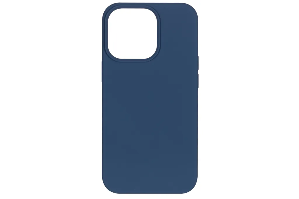 Чехол 2Е Basic для iPhone 13 Pro, Liquid Silicone, синий светлый
