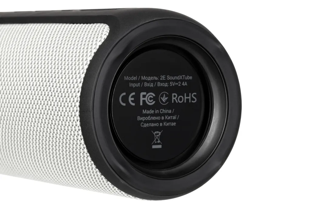 Акустическая система 2E SoundXTube TWS, MP3, Wireless, Waterproof Grey