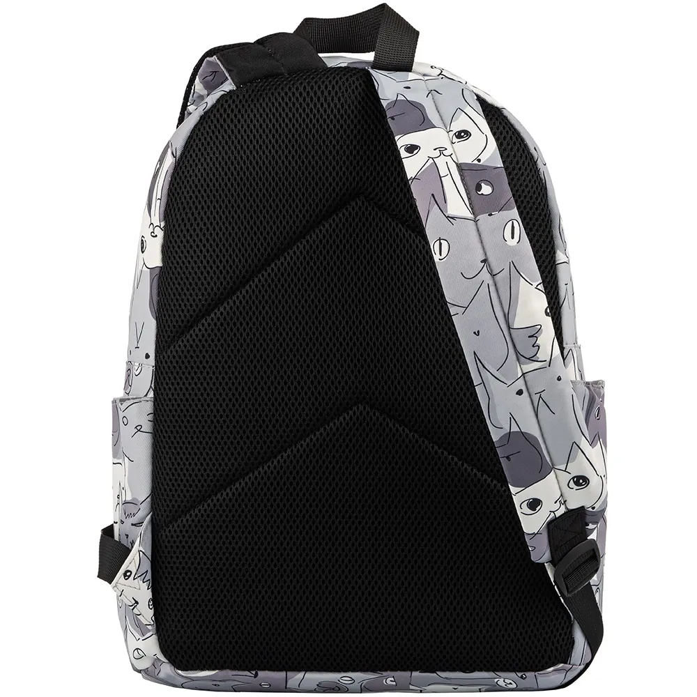 2E Backpack, TeensPack Cats, grey