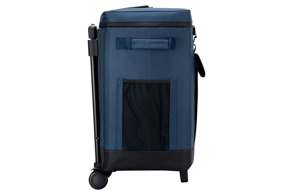 2E wheeled thermal bag 50L, dark blue