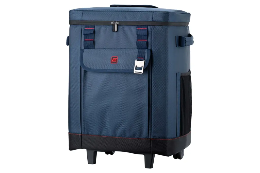 2E wheeled thermal bag 50L, dark blue