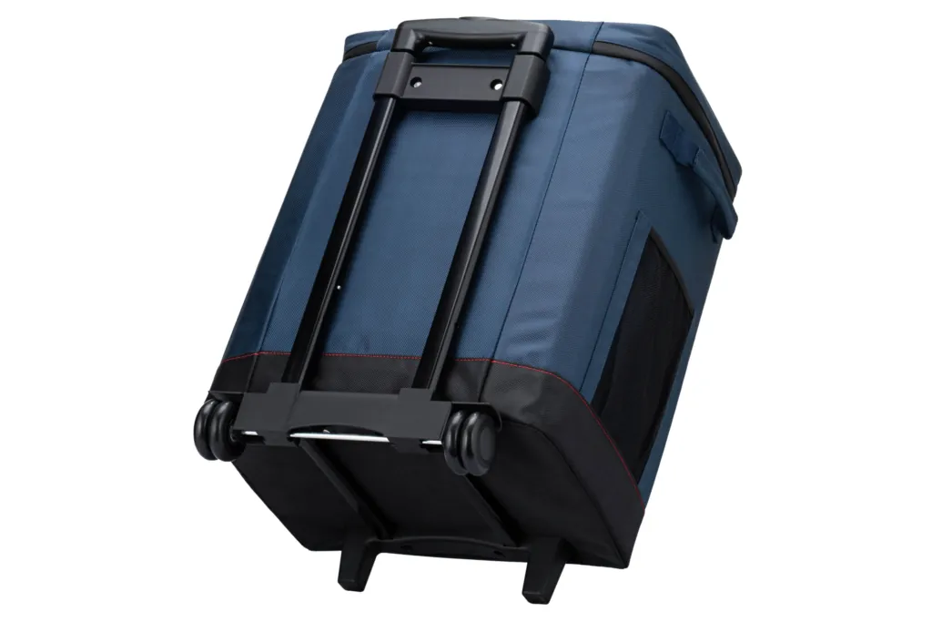 2E wheeled thermal bag 50L, dark blue