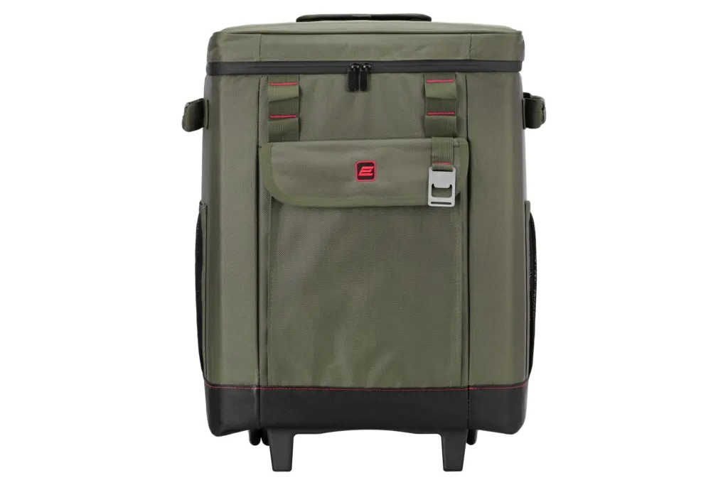 2E wheeled thermal bag 50L, dark olive