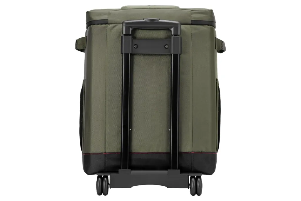 2E wheeled thermal bag 50L, dark olive