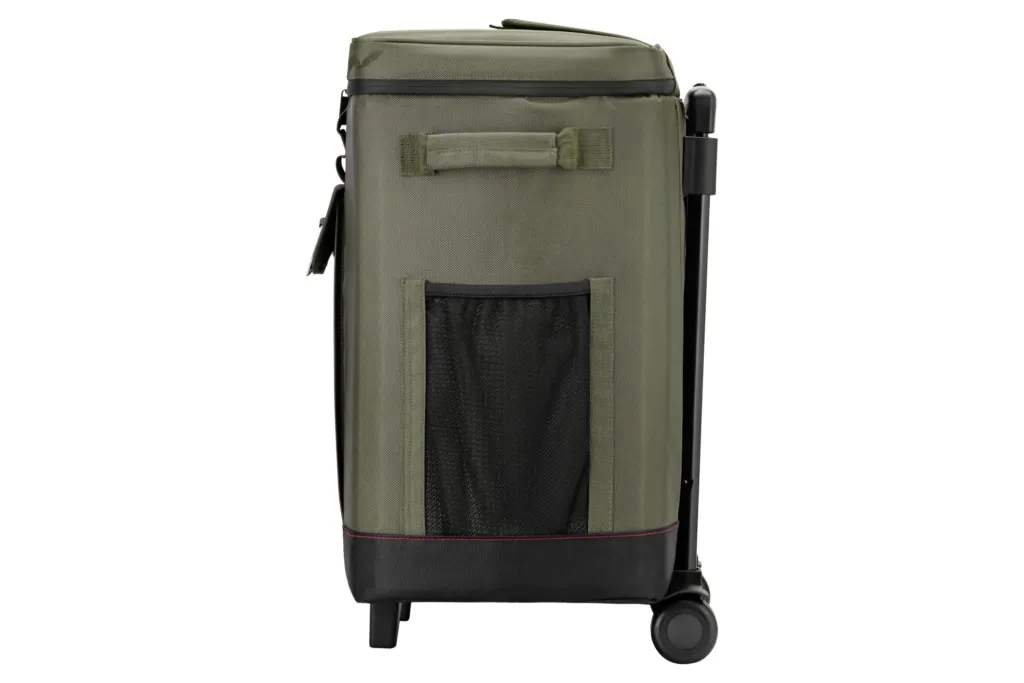 2E wheeled thermal bag 50L, dark olive
