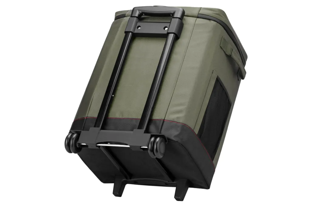 2E wheeled thermal bag 50L, dark olive