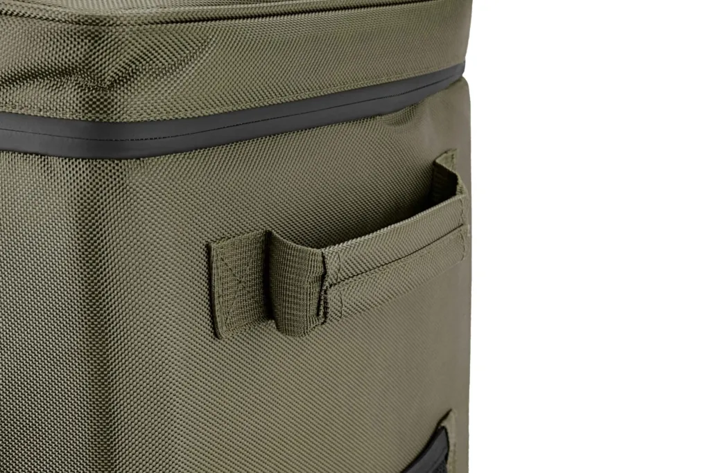 2E wheeled thermal bag 50L, dark olive