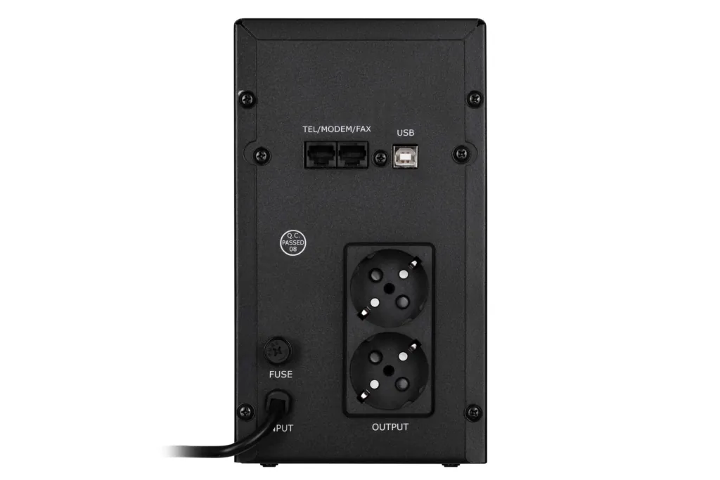 2E DD2000, 2000VA/1200W, LCD, USB, 2xSchuko
