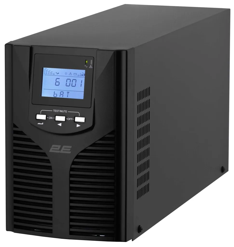 ИБП 2E OD2000, 2000VA/1800W, LCD, USB, 3xSchuko