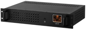 ИБП 2E RE650, 650VA/360W, RM 2U, LCD, USB, 2xSchuko