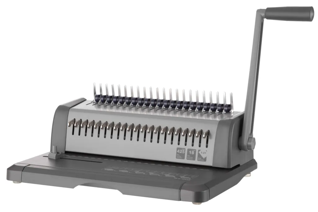 Plastic combs for the binder 19mm navy 100pcs