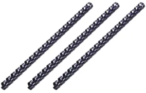 Plastic combs for the binder 19mm navy 100pcs