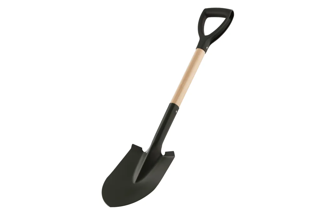 Лопата штыковая 2E Digger 1, компактная, деревянный черенок, 1.5мм, 78см, 0.93кг