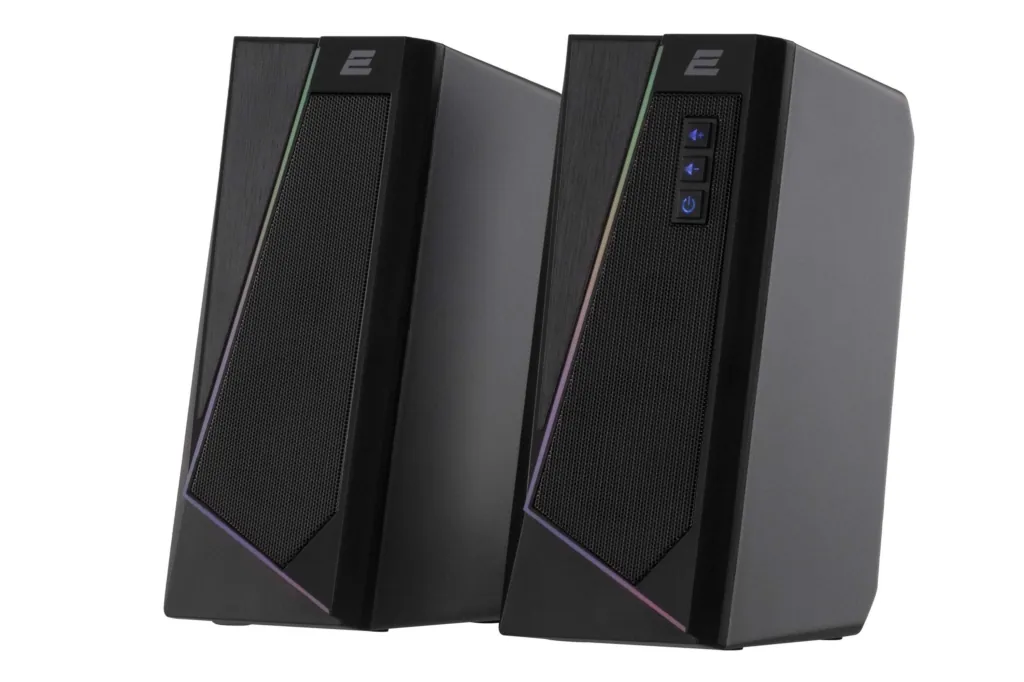 Multimedia speaker 2E PCS233 RGB, 2.0, USB, Black