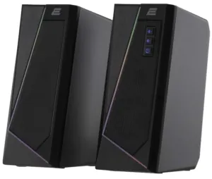 Multimedia speaker 2E PCS233 RGB, 2.0, USB, Black
