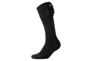 2E Tactical Heated socks Race Plus Black high, size L