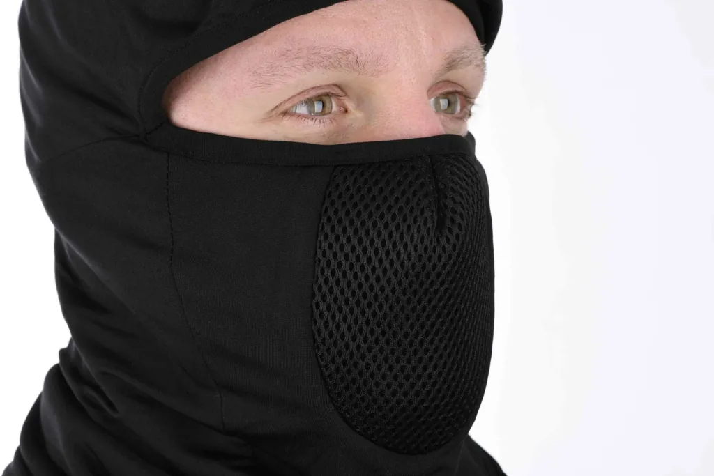 2E Tactical Heated Balaclava Shadow Black, Size M