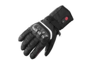 2E Tactical Heated Gloves Rider Black, Size XL