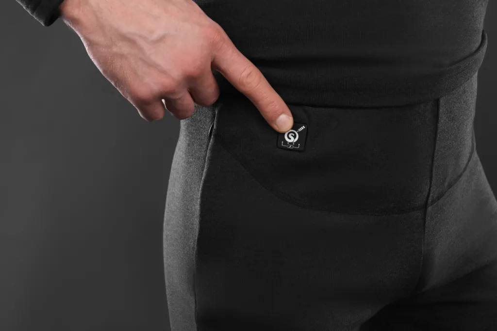 2E Tactical Чоловіча термобілизна з підігрівом eFiber for Men Black, розмір XXL