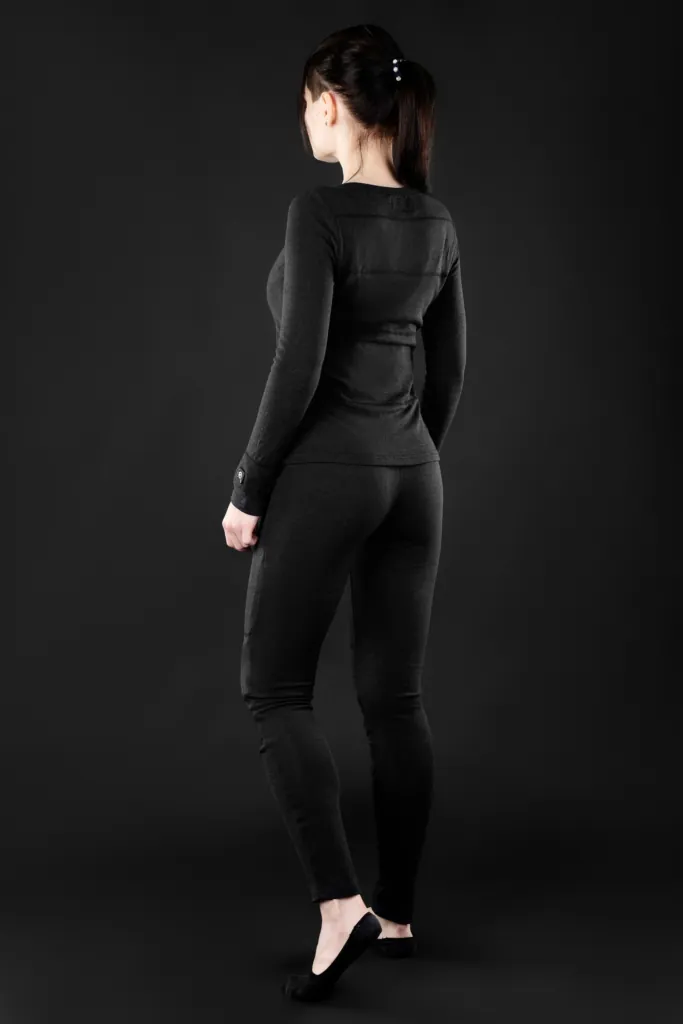 2E Tactical Женское термобелье с подогревом eFiber for Women Black, размер M