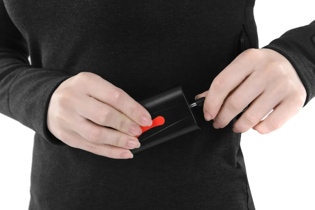 2E Tactical Женское термобелье с подогревом eFiber for Women Black, размер XL