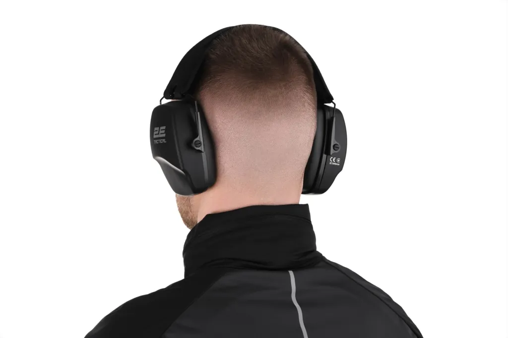 2E Tactical Тактические защитные наушники Defence Black NRR: 25 dB, пассивные