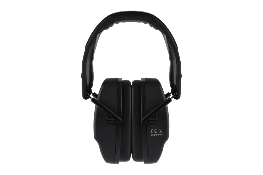 2E Tactical Тактические защитные наушники Defence Black NRR: 25 dB, пассивные