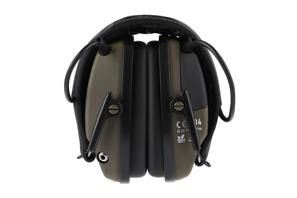 2E Tactical Tactical protective earmuffs Pulse Pro Army Green NRR 22 dB, active
