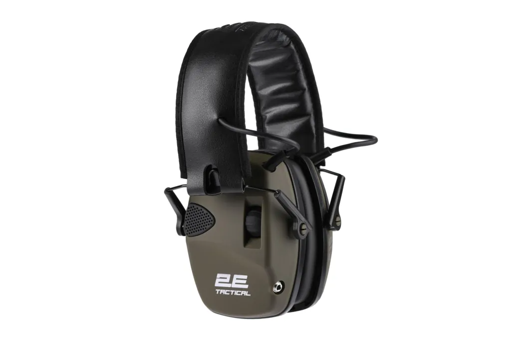 2E Tactical Tactical protective earmuffs Pulse Pro Army Green NRR 22 dB, active