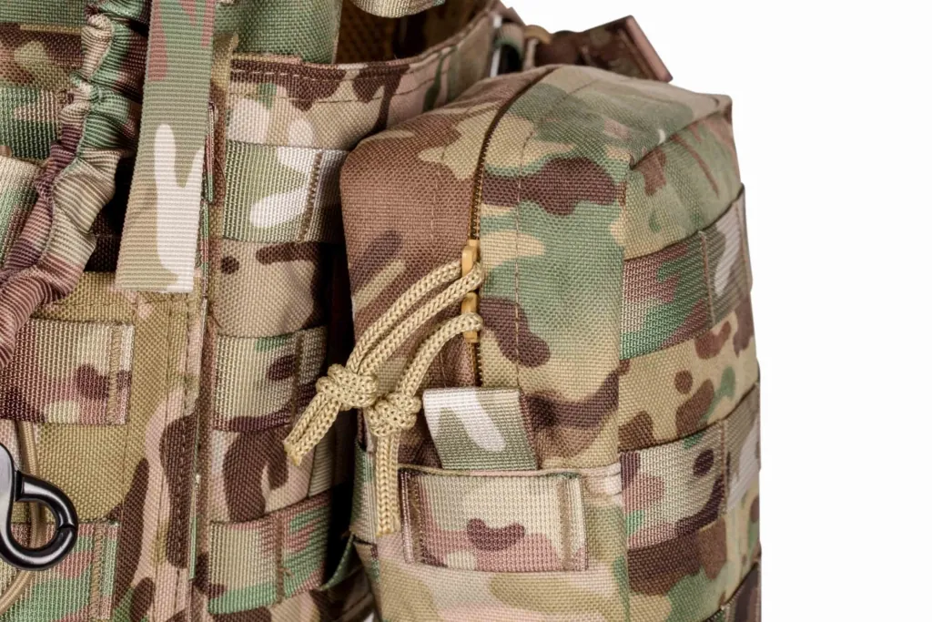 2E Tactical Плитоноска, Тип 1, с карманами для боковой защиты и подсумками, Молле, камуфляж