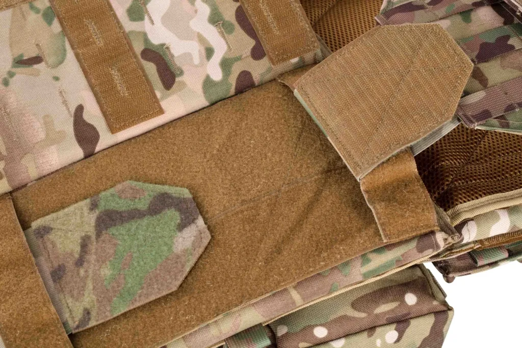 2E Tactical Плитоноска, Тип 1, с карманами для боковой защиты и подсумками, Молле, камуфляж