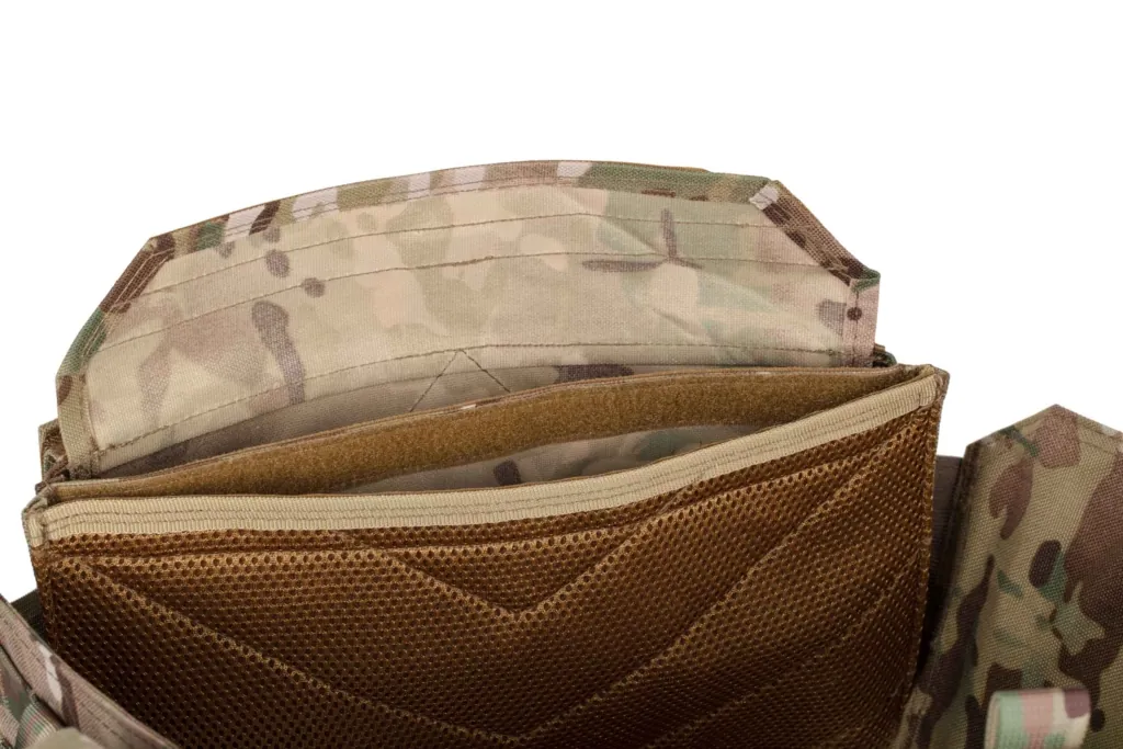 2E Tactical Плитоноска, Тип 1, с карманами для боковой защиты и подсумками, Молле, камуфляж