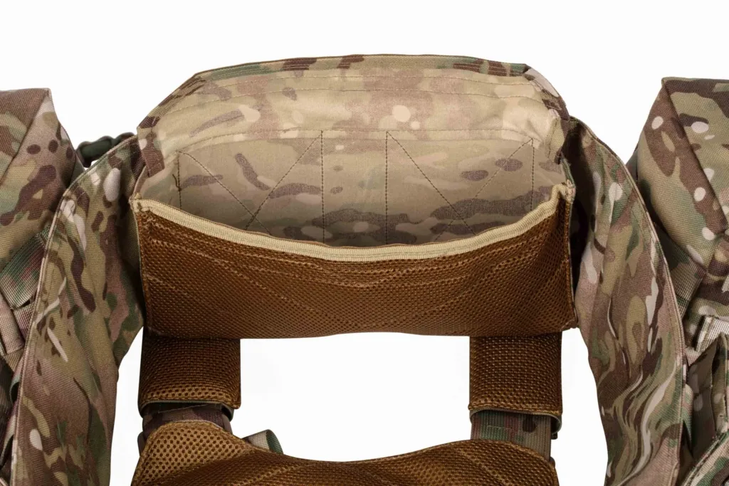 2E Tactical Плитоноска, Тип 1, с карманами для боковой защиты и подсумками, Молле, камуфляж