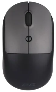 Миша 2E MF218 Silent, WL/BT, чорно-сірий