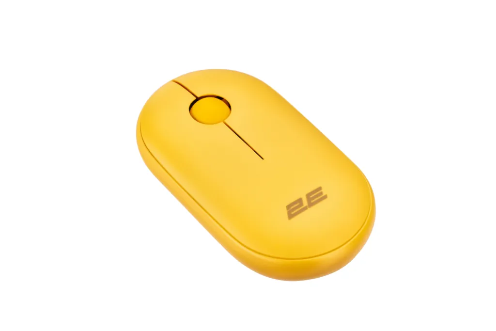 Mouse 2E MF300 Silent, WL/BT, sunny-yellow