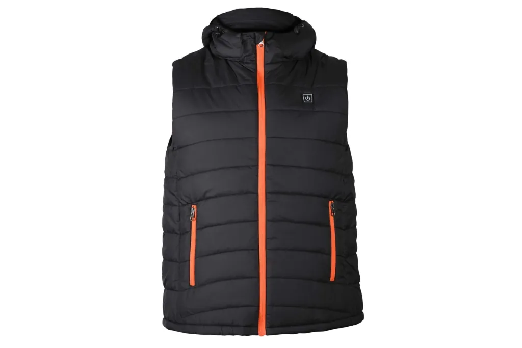 2E Tactical Жилет з підігрівом Heat Power Plus Black з капюшоном, розмір M